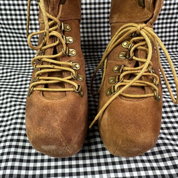 Jeffrey Campbell Everest Lita Platform Ultra High Boot Heel Gorpcore Size 9.5 - Picture 2 of 8